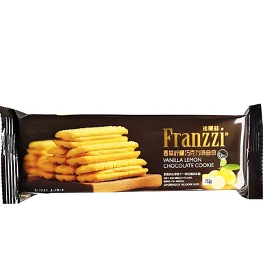 Biscuits à la vanille, citron et au chocolat FLZ 70g