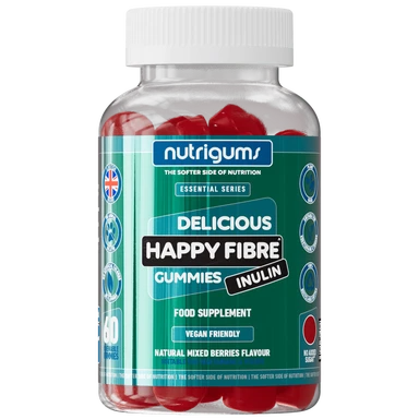 Nutrigums Happy Fibre Inulin Digestive Support Gummies - 60 Gummies