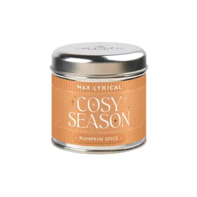 Wax Lyrical Candle Cosy Season Pumpkin Spice Tin 235g