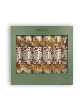 Morris & Co Premium Crackers Chrysanthemum Set of 6 13"