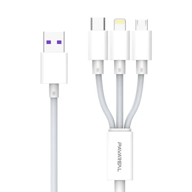 PAVAREAL Datenkabel aus Zinklegierung C zu C 100W, vollständig kompatibel, green, Super-Schnellladung