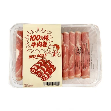 Hotpot Beef Rolls 800g