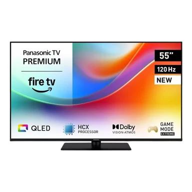 Panasonic 55W85BEZ Téléviseur 55" QLED 4K Smart TV avec Fire TV intégré