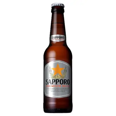 SAPPORO BIER-(FLASCHE) 4,7% 330ML