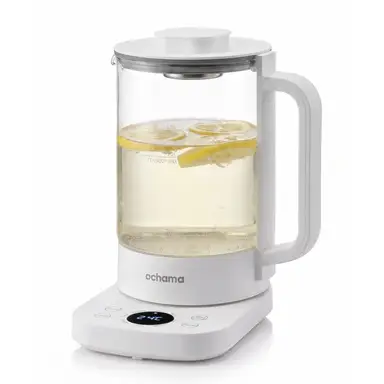 ochama Bouilloire de santé, Grande capacité 1,5 L, 1000 W chauffage rapide, bouilloire 8 fonctions, 11 niveaux de maintien au chaud, programmation 24 heures