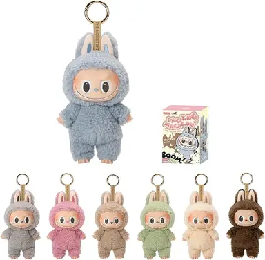 POP MART LABUBU THE MONSTERS – Tasty Macarons vinyl gezicht blind box, willekeurig ontwerp actiefiguren, verzamelbaar speelgoed, woondecoratie - per stuk verpakt