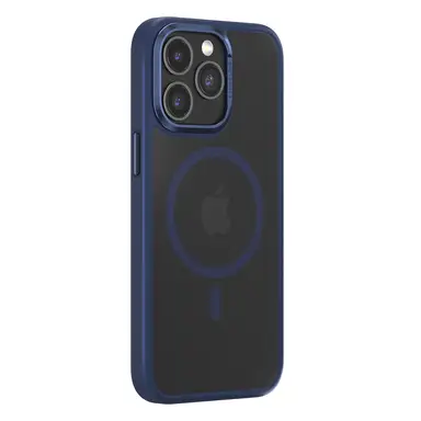 COMMA Joy Elegant Magnetic Anti-shock Case iPhone15 blue