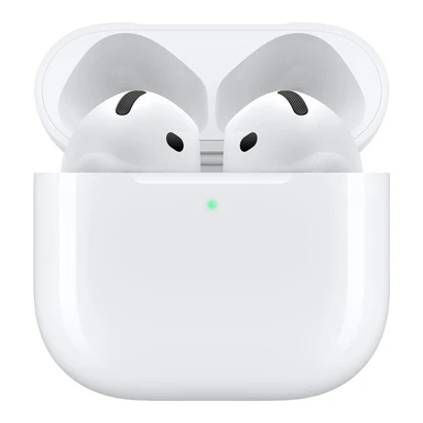 Apple AirPods 4, écouteurs sans fil Bluetooth, résistants à la transpiration et à l'eau, boîtier de charge USB-C, puce H2