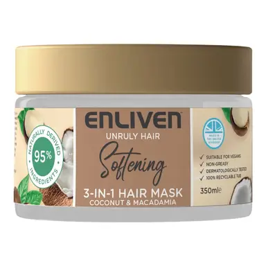 Enliven Hair Mask Coconut 350ml