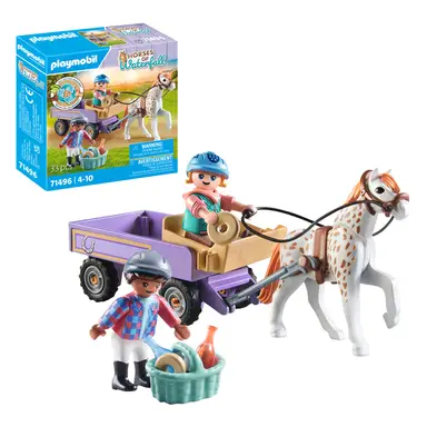 PLAYMOBIL 71496 Horses of Waterfall Pony Carriage