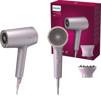 Philips 7000 Series föhn met diffuser - roze - BHD723/10