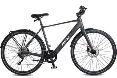 Rex Carbon E-Bike Diamant 52 light grey