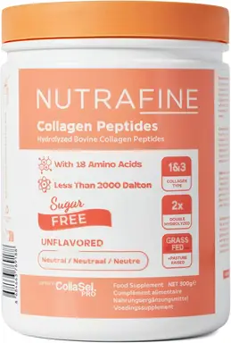 Nutrafine Bovine Collagen Beauty Support Powder - 300g