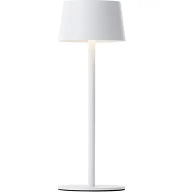 Brilliant Solar Tafellamp Viani - Wit - Warm Wit - Usb - 2W