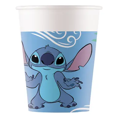 200ml Stitch & Angel Stitch Paper Cups 8 Pack