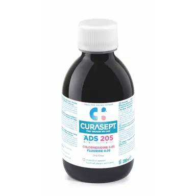 CURASEPT ADS Mondwater 205 - 0,05% chloorhexidine 200 ml