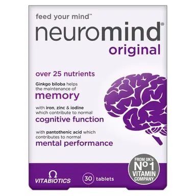 Vitabiotics Neuromind Daily Wellness Support Tablets - 30 Tablets
