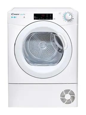 Candy Smart Pro 10kg Condenser Tumble Dryer – White | B Energy Rated | Wi-Fi Connected | Sensor Dry | Easy Case (CSOEC10TE-80)