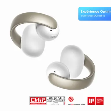 soundcore AeroClip - Blanc