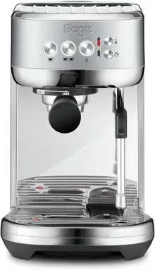 Sage the Bambino® Plus Espresso Coffee Machine, Auto MilQ, Compact, Brushed Stainless Steel - SES500BSS4GUK1