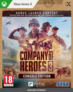 Company Of Heroes 3 : Console - Launch Edition (Metal Case) (Xbox Series X)