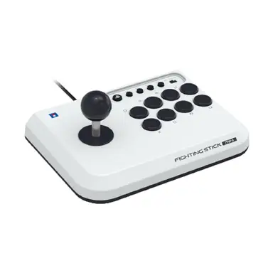 HORI Stick arcade filaire Fighting Stick Mini pour PC/PS4/PS5 - Blanc