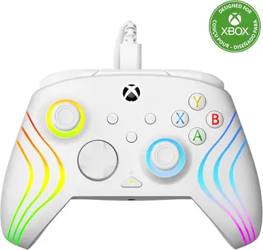 Turtle Beach PDP Afterglow Wave Wired Controller for Xbox / Xbox Series - White
