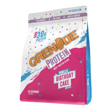 Grenade Protein Nutrition Powder Birthday Cake - 2kg