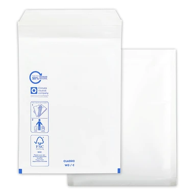 Triplast  Bubble Padded Envelopes White 140x195mm Pack of 20