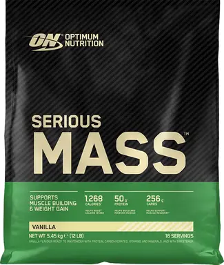 Optimum Nutrition Serious Mass vanille - 5,45 kg