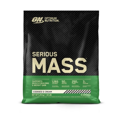 Optimum Nutrition Serious Mass Cookies & Cream 5,45 kg (16 portions)