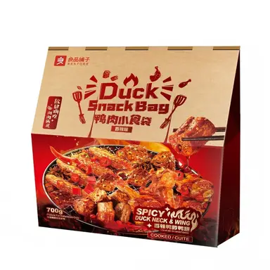 Besotre Enten-Snack-Tüte mit scharfem Geschmack 700g