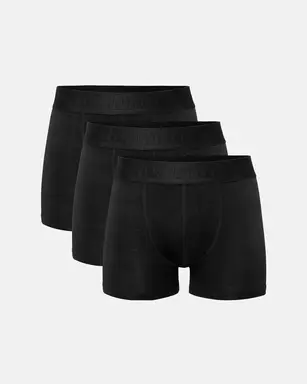 Resteröds RTGunnar Bamboo Fiber Underwear 3-Pack - Black， Size