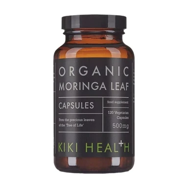 KIKI Health Moringa Leaf - 120 Vegan Capsules