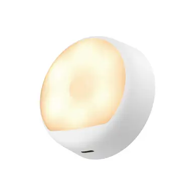 Yeelight Rechargeable Night Light – Magnetic Motion Sensor LED Lamp, Portable Warm Night Light for Bedroom, Hallway & Kids Room