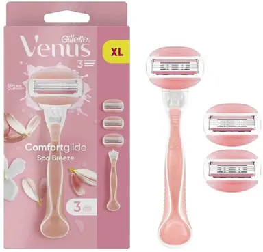 Gillette Venus ComfortGlide Spa Breeze Scheermes voor dames + 3 navullingen