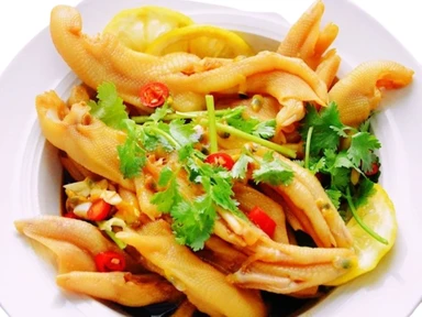 Pieds de canard LA WEI JU, saveur aigre-douce et piquante