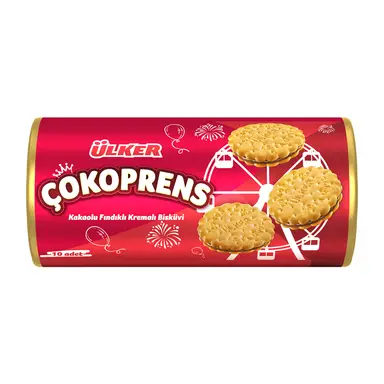 ULKER COKOPRENS sandwichkoekjes 10 stuks 300 g