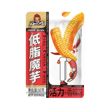 Hao Ba Shi laagvetgehalte peulmaïs (pittig) 50g