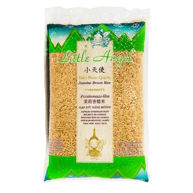 Little Angel Thai Brown Jasmine Rice 1kg