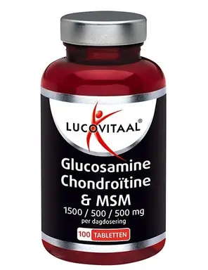 Lucovitaal Glucosamine Chondroïtine MSM – 100 tabletten