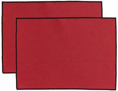 Lot de 2 Sets de Table Recyclés Laora Tango 33 x 45