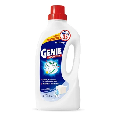 GENIE Lessive liquide pour peaux sensibles - 1,4 L