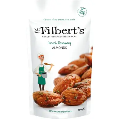 Mr Filbert's French Rosemary Almonds 100g