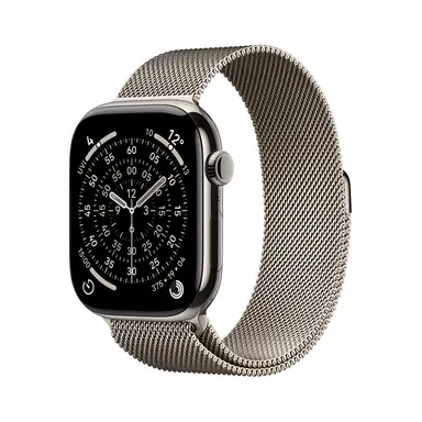 APPLE Watch Series 11 GPS + Cellular 46mm Slate Titanium Case with Slate Milanese Loop - M/L