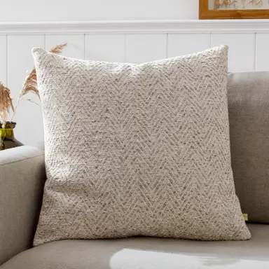 Wylder Cushion Croft Square Natural 50x50cm