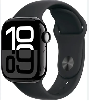 APPLE Watch Series 11 GPS + Cellular 42mm Space Grey Aluminium Case with Black Sport Band - S/M