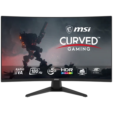 MSI MAG 321CQF E18 – 32” WQHD Curved Gaming Monitor | 180Hz, 0.5ms, HDR, AI Vision