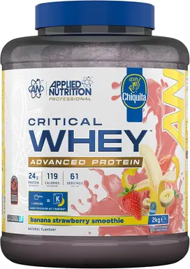 Applied Nutrition Critical Whey Chiquita Banana & Strawberry - 2Kg