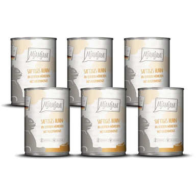 MjAMjAM Saftiges Huhn an leckeren Möhrchen 6 x 400 g